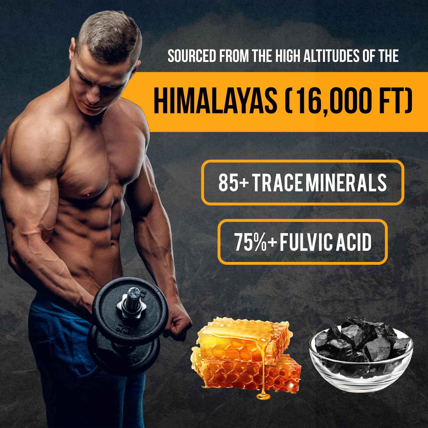 King Honey Shilajit Plus – Nature’s Power Source for Strength, Energy & Vitality