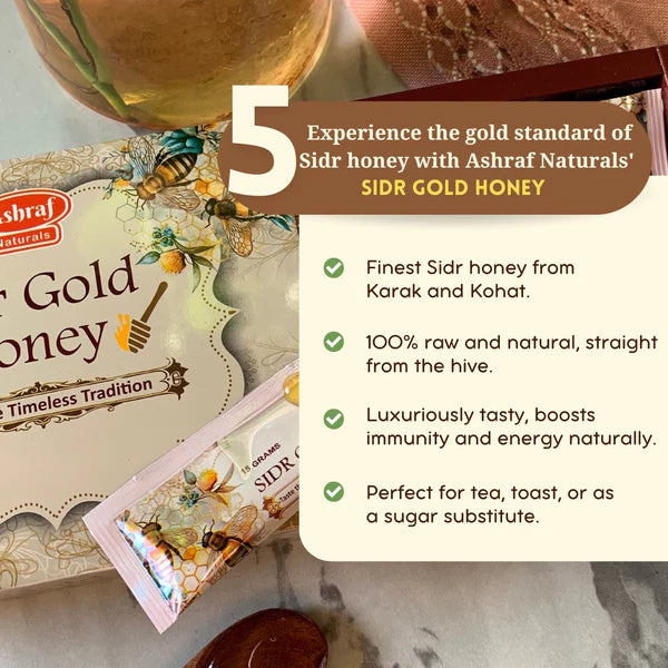 Sidr Gold Honey – Luxury Taste, Timeless Tradition