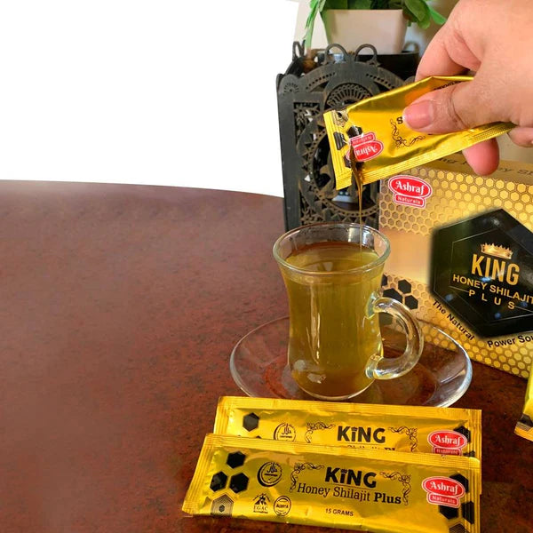 King Honey Shilajit Plus – Nature’s Power Source for Strength, Energy & Vitality