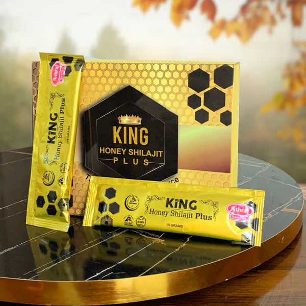 King Honey Shilajit Plus – Nature’s Power Source for Strength, Energy & Vitality